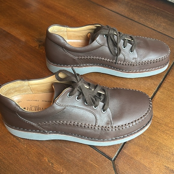 Samuel Hubbard “get up mock derby shoe” Leather Shoes size 11 - Picture 6 of 11